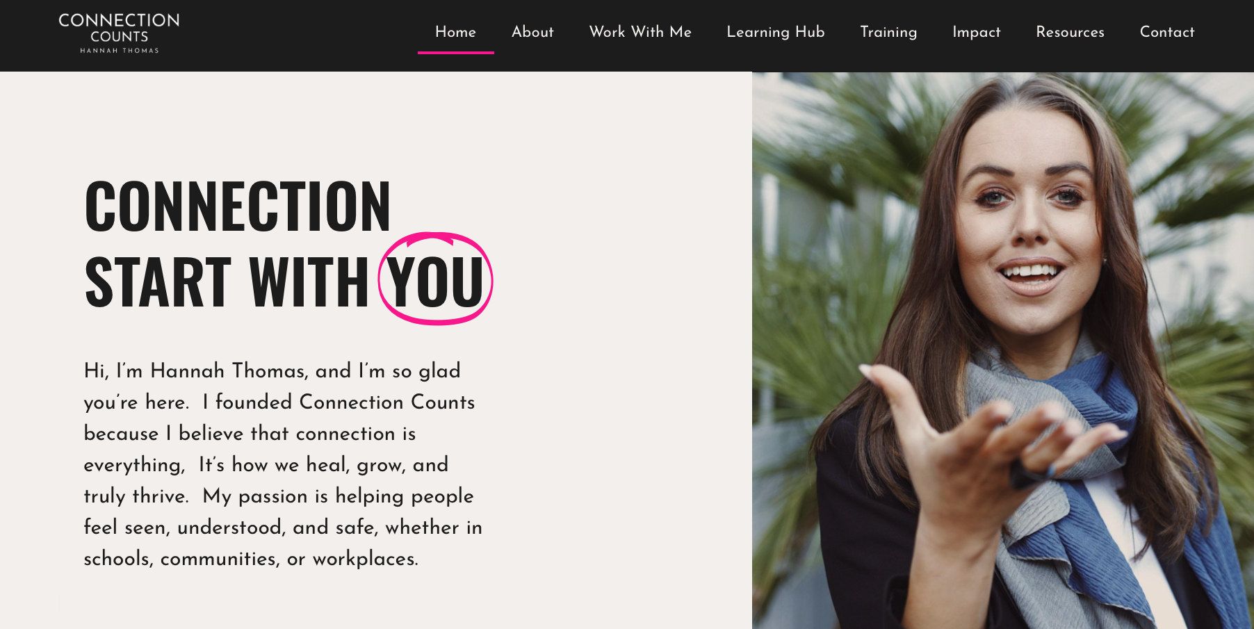 Connection Counts Hannah Thomas