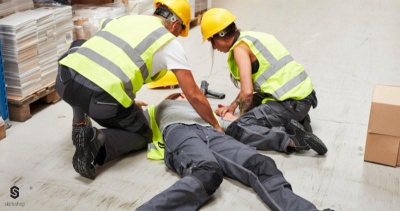 First Aid at Work Requalification training course 2 day in person blended